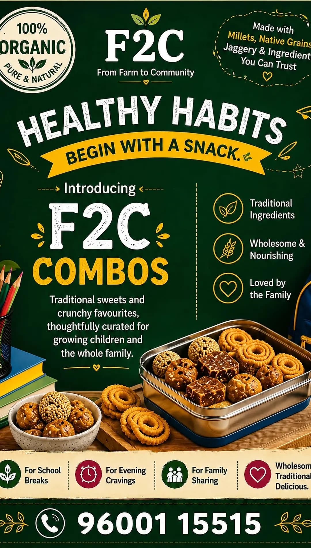 Healthy habits begin with a snack