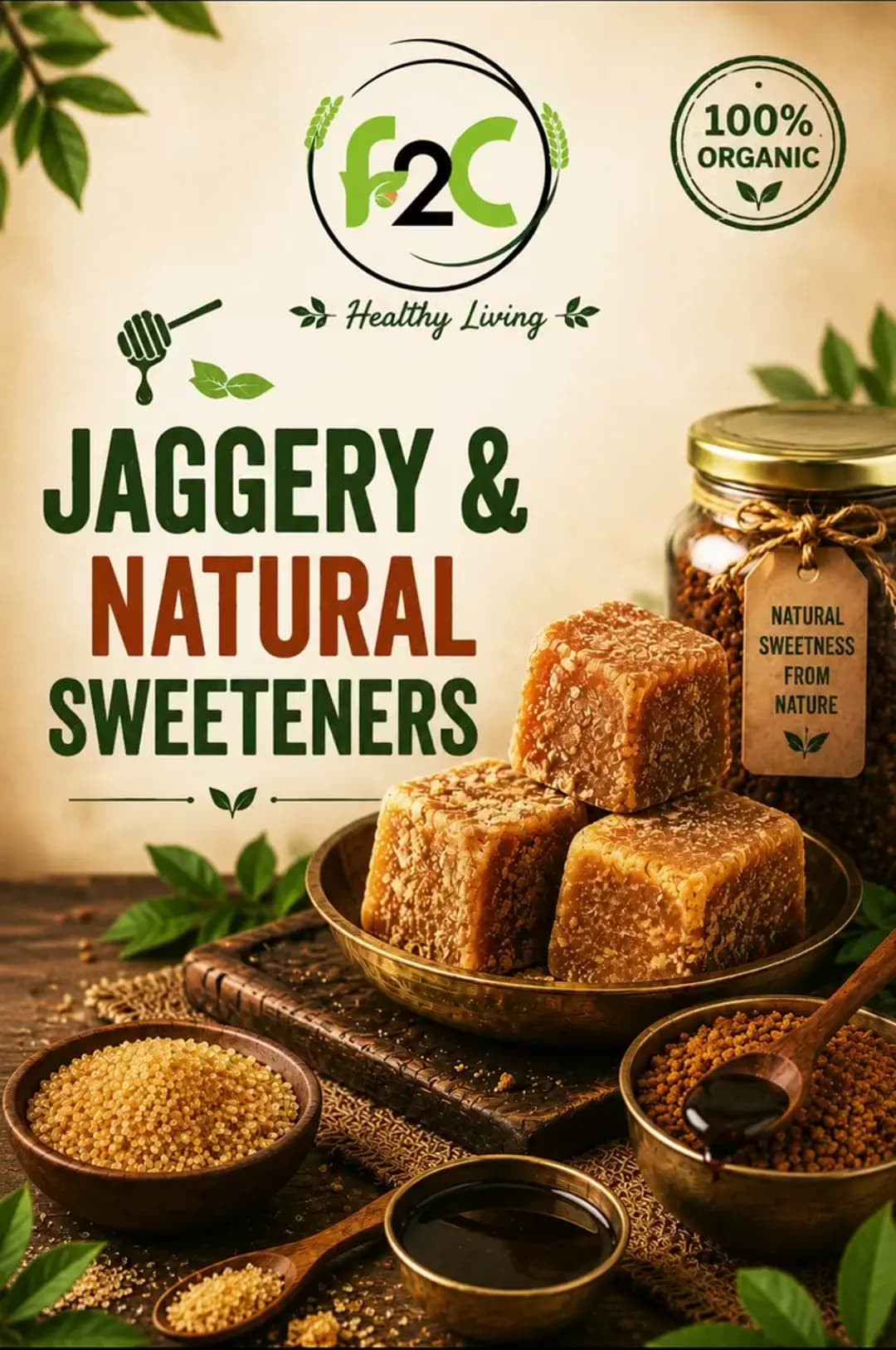 Jaggery and natural sweeteners