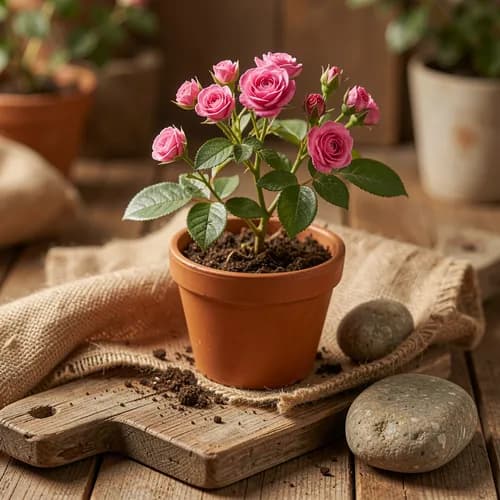 Button Rose