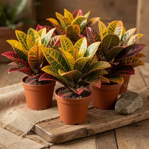 Decorative Crotons