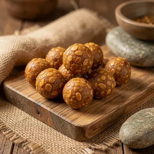 Groundnut Laddu (Jaggery)