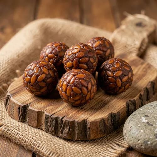 Groundnut Laddu (Palm Jaggery)