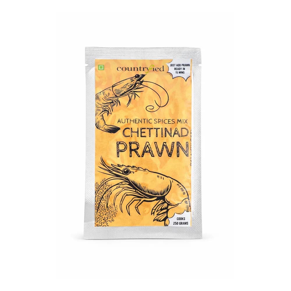 Chettinad Prawn Masala (10g Packet)