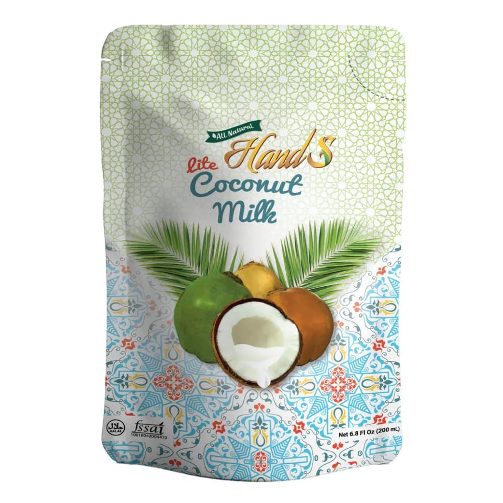 Coconut Milk - 12% Fat (200ml Packet)