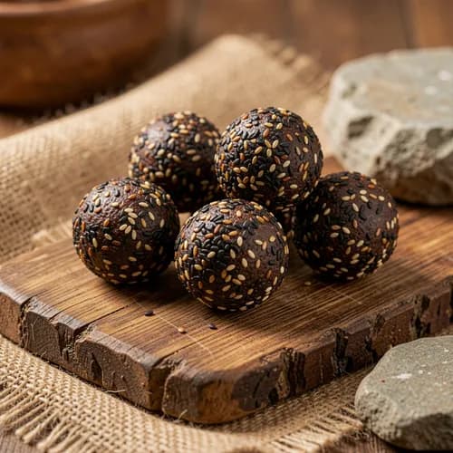 Sesame Laddu (Palm Jaggery)