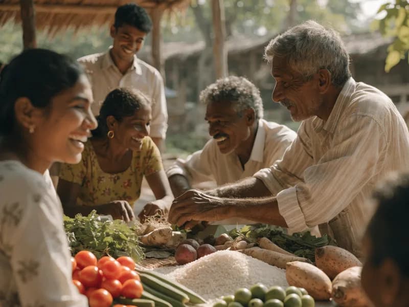 Families & Farmers Become One Circle